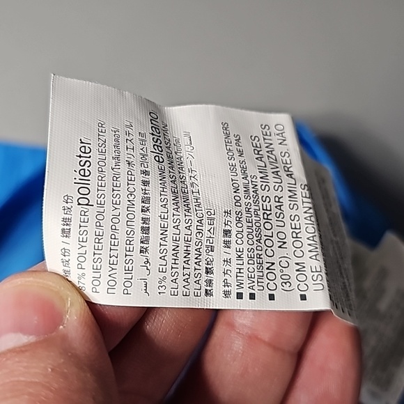 UNDER Armour coldgear medium blue compression athletic long sleeve shirt - Picture 6 of 6